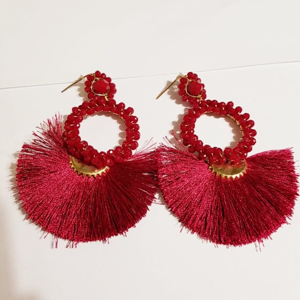 100% handmade earrings made in Mexico